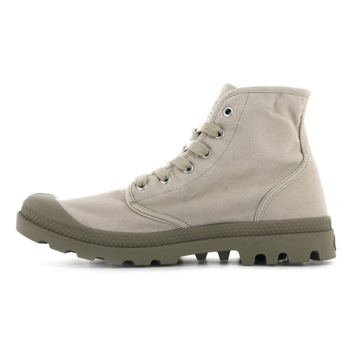 Bottes Palladium Pampa Hi Homme Grise Clair | FR LGH409P